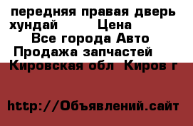 передняя правая дверь хундай ix35 › Цена ­ 2 000 - Все города Авто » Продажа запчастей   . Кировская обл.,Киров г.